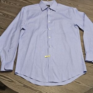 Jos. A. Bank Traveler Style Slim-Fit Dress Shirt, EUC Size 16-34.